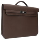 エルメス HERMES サイズ:36 ケリーデペッシュ36 Z刻印 SV金具レザーブリーフバッグ(ブラウン)【013052】【GZ11】【小物】【中古】bb37...
