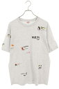 シュプリーム SUPREME サイズ:L 24AW Upset Tee アップセットTシャツ(グレー)【313052】【OM10】【メンズ】【中古】bb51#r...