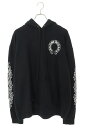 クロムハーツ Chrome Hearts サイズ:XL SWTSHRT PLVR バックホースシュープリントプルオーバー(ブラック)【609052】【GZ11】【メンズ】【中古】bb415#rinkan*S