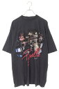 バレンシアガ BALENCIAGA サイズ:4 24AW 787349 TRV01 ピガールプリントオーバーサイズTシャツ(ブラック)【413052】【OM10...