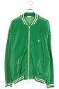 セリーヌ CELINE サイズ:M 2Y304679I トリオンフエンブロイダリーベロアジャージブルゾン(グリーン)【513052】【SB01】【メンズ】【中古...