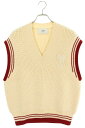 アミアレクサンドルマテュッシ AMI Alexandre Mattiussi サイズ:XL 25SS UKS768KN0068 136 ハートA刺繍Vネックニッ...