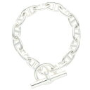 エルメス HERMES サイズ:14LINK Chaine d'Ancre GM シェーヌダンクルGMシルバーブレスレット(シルバー 74.71g)【22305...