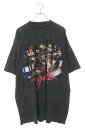 バレンシアガ BALENCIAGA サイズ:4 24AW 787349 TRV01 ピガールプリントオーバーサイズTシャツ(ブラック)【813052】【FK04...