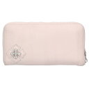 クロムハーツ Chrome Hearts REC F ZIP フィリグリー装飾ラウンドジップ財布(ピンク×シルバー)【713052】【SJ02】【小物】【中古】bb17#rinkan*A