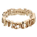 クロムハーツ Chrome Hearts サイズ:14号 22K SCRIPT BAND スクリプトバンド イエローゴールドリング(イエローゴールド 4.69g...