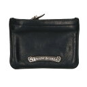 クロムハーツ Chrome Hearts ZPR CHNG 3×4 チェンジパース ジッパーチェンジパース3×4コインケース(ブラック×シルバー)【81305...
