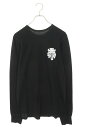 クロムハーツ Chrome Hearts サイズ:L Thermal L S バックダガープリントサーマル長袖カットソー(ブラック)【023052】【SJ02】...