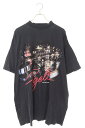 バレンシアガ BALENCIAGA サイズ:3 24AW 787349 TRV01 ピガールプリントオーバーサイズTシャツ(ブラック)【023052】【SB01...