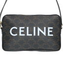 セリーヌ CELINE ミディアム メッセンジャー ロゴトリオンフ総柄ショルダーバッグ(ブラウン)【123052】【SB01】【小物】【中古】bb379#ri...