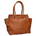 マークジェイコブス MARC JACOBS レザーハンドバッグ(ブラウン)【723052】【BS99】【小物】【中古】bb297#rinkan*C