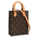 ルイヴィトン LOUISVUITTON M69442 プティット・サックプラ モノグラム2wayハンドバッグ(ブラウン)【723052】【BS99】【小物】【...