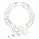 エルメス HERMES サイズ:11LINK Chaine d'Ancre TGM シェーヌダンクルTGMシルバーブレスレット(シルバー 103.33g)【92...