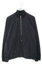 クロムハーツ Chrome Hearts サイズ:XL U SACK LUNCH 袖CHプラスプリントナイロンアノラックブルゾン(ブラック×シルバー)【2040...