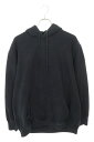 ヴェトモン VETEMENTS サイズ:S MAH20TR109 マスクアナーキーオーバーサイズパーカー(ブラック×オレンジ)【033052】【OM10】【メンズ】【中古】bb379#rinkan*B