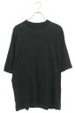 バレンシアガ BALENCIAGA サイズ:S 23SS 739784 TOVF4 ネックロゴダメージ加工Tシャツ(ブラック)【723052】【FK04】【メン...
