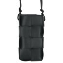 ボッテガヴェネタ BOTTEGA VENETA 730541 マキシイントレチャートレザーミニショルダーバッグ(ブラック)【923052】【FK04】【小物】【中古】bb187#rinkan*A