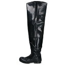 メゾンマルジェラ Maison Margiela サイズ:43 22SS S97WW0058 ラバーサイハイロングブーツ(ブラック)【923052】【SB01】...