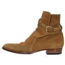 サンローランパリ SAINT LAURENT PARIS サイズ:42 375682 スウェードジョードブルブーツ(ベージュ)【204052】【BS99】【メン...