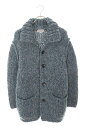 ヨウジヤマモトプールオム YOHJI YAMAMOTO POUR HOMME サイズ:2 ウールニットカーディガン(ブルー調)【404052】【BS99】【メン...