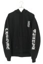 クロムハーツ Chrome Hearts サイズ:L SWTSHRT PLVR プルオーバーパーカー アームロゴプリントプルオーバーパーカー(ブラック)【104...
