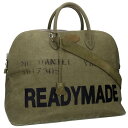 レディメイド READYMADE DAILY BAG 2WAYヴィンテージコットンデイリーハンドバッグ(カーキ)【304052】【OM10】【小物】【中古】b...