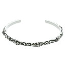 クロムハーツ Chrome Hearts BANGLE SBT SBTバンド シルバーブレスレット(シルバー 18.05g)【404052】【SJ02】【小物...