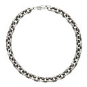 クロムハーツ Chrome Hearts サイズ:7inch PAPER CHAIN ペーパーチェーン シルバーブレスレット(シルバー 13.72g)【9040...