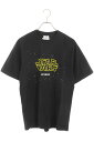 ヴェトモン VETEMENTS サイズ:S USW21TS001 ロゴプリントTシャツ(ブラック)【304052】【OM10】【メンズ】【レディース】【中古】b...