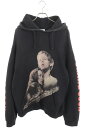 ヴェトモン VETEMENTS サイズ:S 16SS SS16TP16 オーバーサイズタイタニックプルオーバーパーカー(ブラック)【304052】【SB01】【...