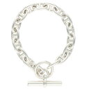 エルメス HERMES サイズ:17LINK Chaine d'Ancre MM シェーヌダンクルMMシルバーブレスレット(シルバー 59.75g)【604052】【SB01】【小物】【中古】bb356#rinkan*B(4)