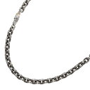 クロムハーツ Chrome Hearts サイズ:18inch PAPER CHAIN 18 ペーパーチェーン18inch シルバーネックレス(シルバー 33.72g)【514052】【OS06】【小物】【中古】bb453#rinkan*B(4)