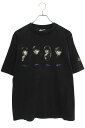ヴィンテージ VINTAGE サイズ:L THE BEATLES ビートルズ メンバープリントTシャツ(ブラック)【014052】【BS99】【メンズ】【中古】...