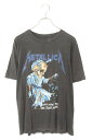 ヴィンテージ VINTAGE サイズ:L METALLICA メタリカ DORISプリントTシャツ(ブラック)【904052】【SB01】【メンズ】【中古】bb...