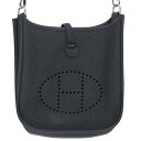 エルメス HERMES サイズ:TPM エブリン TPM A刻印 SV金具レザーショルダーバッグ(ブラック)【704052】【SB01】【小物】【中古】bb42...