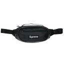 シュプリーム SUPREME 23AW Leather Waist Bag ボックスロゴレザーウエストバッグ(ブラック)【804052】【OM10】【小物】【...