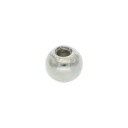 ゴローズ goro's サイズ:L SV L ビーズ(シルバー 0.71g)【624052】【HJ08】【小物】【中古】bb395#rinkan*C