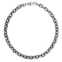 クロムハーツ Chrome Hearts サイズ:8inch PAPER CHAIN ペーパーチェーン シルバーブレスレット(シルバー 12.57g)【1140...