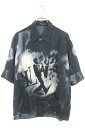 ルイヴィトン LOUISVUITTON サイズ:XL 22SS RM231M TA3 HOS30W ジャズマンモノグラムシルク半袖シャツ(ネイビー)【21405...