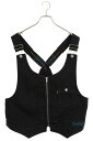 ファセッタズム FACETASM ×リーバイス LEVI'S サイズ:XL YA-VE-U01 デニムベスト(ブラック)【114052】【BS99】【メンズ】【...