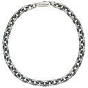 クロムハーツ Chrome Hearts サイズ:8inch PAPER CHAIN ペーパーチェーン オールドシルバーブレスレット(シルバー 13.24g)【...