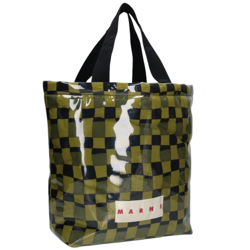 【 MARNI 】2way チェック柄 ショッピングバッグ 楽天市場】MARNI マルニ(柄チェック)(バッグ・小物・ブランド