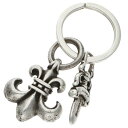 クロムハーツ Chrome Hearts BSF&No5 DGGR BSフレア#5ダガーキーリング オールドシルバーウォレットチェーン(シルバー 35.88g)【214052】【SJ02】【小物】【中古】bb17#rinkan*B