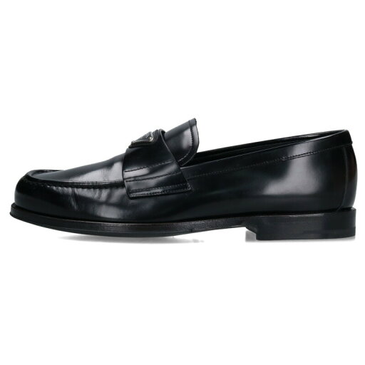 プラダ PRADA サイズ:7 2DB209 ロゴプレートローファー(ブラック)【214052】【FK04】【小物】【中古】bb315#rinkan*S プラダ PRADA サイズ:7 2DB209 ロゴプレートローファー(ブラック)【214052】【FK04】【小物】【中古】bb315#rinkan*S