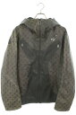ルイヴィトン LOUISVUITTON サイズ:48 2054ヒートリアクティブモノグラム総柄レザージャケット(グレー)【114052】【SS13】【メンズ】【...