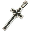 クロムハーツ Chrome Hearts MAPPLE THORPE メイプルソープクロスチャーム シルバーネックレストップ(シルバー 3.03g)【2140...