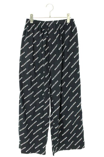 バレンシアガ BALENCIAGA サイズ:46 22SS 681819 TLLJ1 ホームウェア ロゴ総柄 イージーロングパンツ(ブラック×ホワイト)【024052】【BS99】【メンズ】【中古】bb411#rinkan*D バレンシアガ BALENCIAGA サイズ:46 22SS 681819 TLLJ1 ホームウェア ロゴ総柄 イージーロングパンツ(ブラック×ホワイト)【024052】【BS99】【メンズ】【中古】bb411#rinkan*D