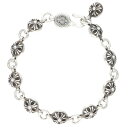 クロムハーツ Chrome Hearts NO2 BALL #2クロスボール シルバーブレスレット(シルバー 69.05g)【214052】【SJ02】【小物...