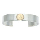 ゴローズ goro's サイズ:M 平打ちブレス M ブレスレット(シルバー×ゴールド 32.61g)【324052】【HJ08】【小物】【中古】bb411#r...