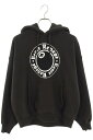 ステューシー STUSSY ×デニムティアーズ DENIM TEARS サイズ:M 25SS Graphic Hoodie グラフィックプリントパーカー(ブラック)【514052】【BS55】【メンズ】【中古】bb187#rinkan*A